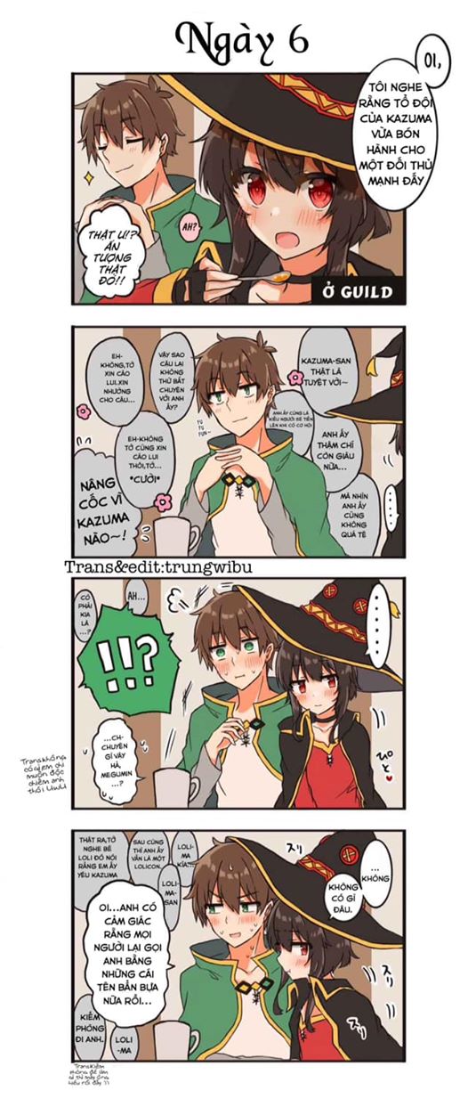 100 Ngày Trước Khi Cưới Của Kazuma Và Megumin Chapter 6 - Next Chapter 7