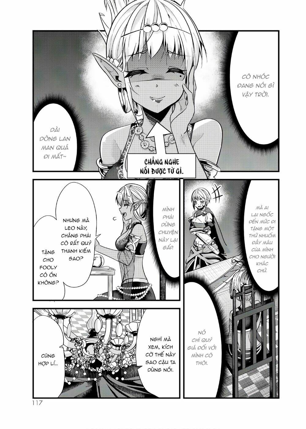 a story about treating a female knight who has never been treated as a woman Chapter 71 - Trang 2