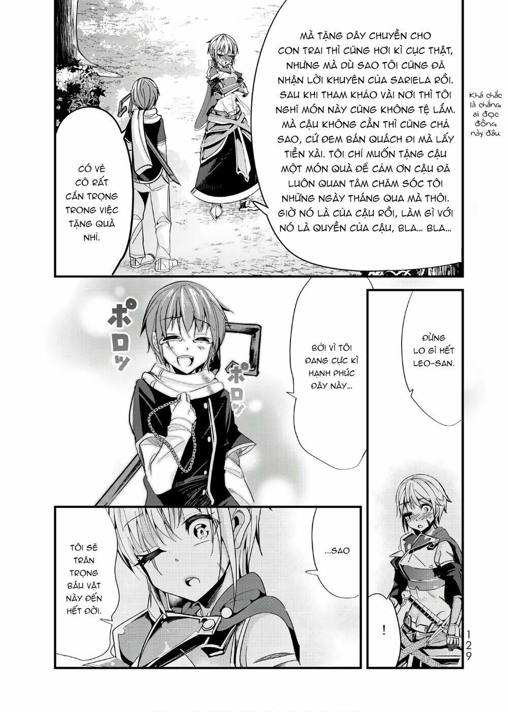 a story about treating a female knight who has never been treated as a woman Chapter 72 - Trang 2