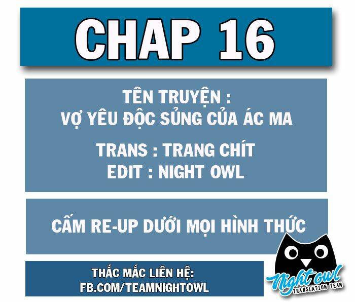 ác ma đích độc sủng điềm thê Chapter 16 - Trang 2