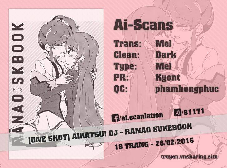 Aikatsu! Dj - RanAo SukeBook Chapter 1 - Trang 2