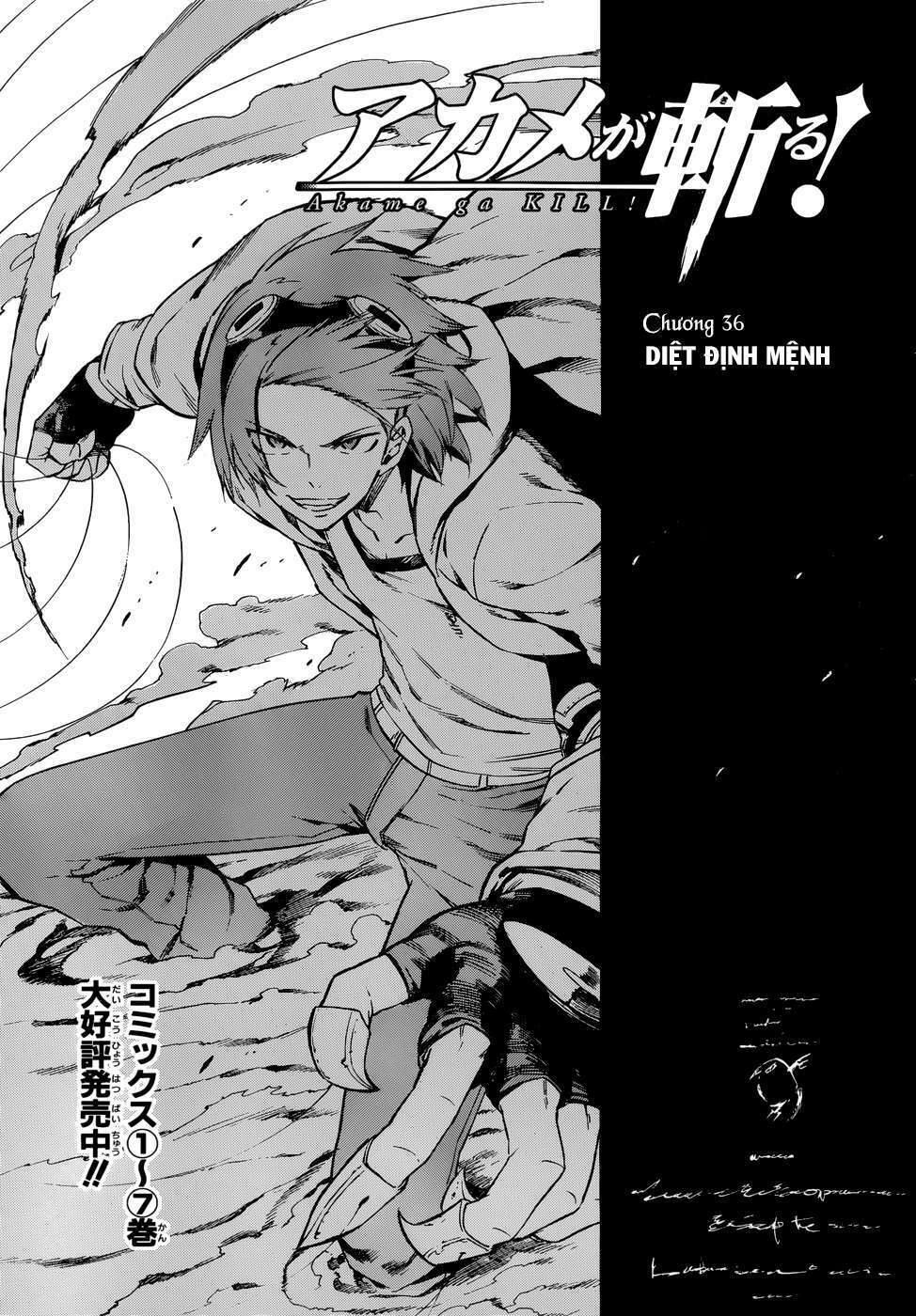 Akame Ga Kiru Chapter 36 - Next Chapter 37