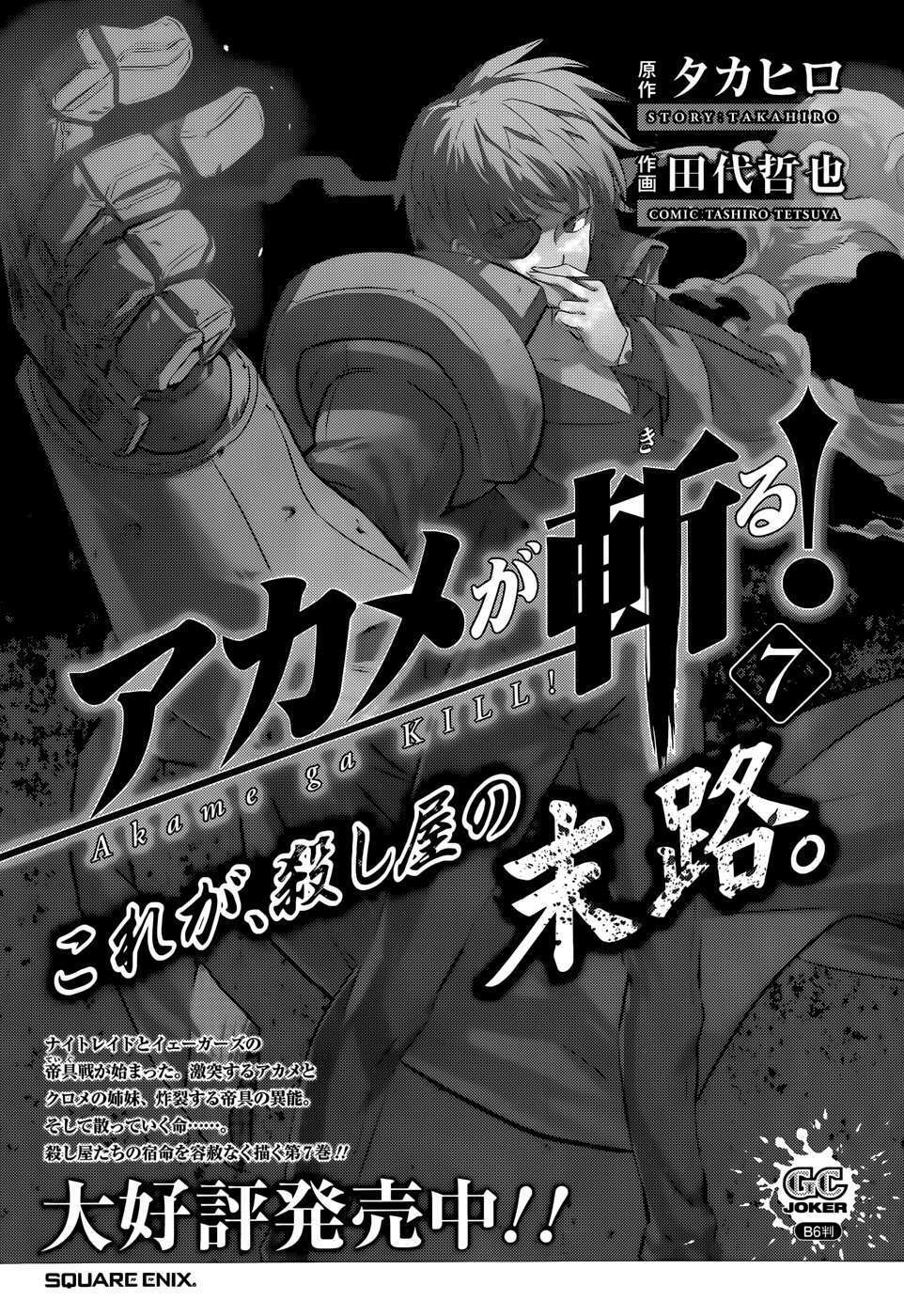 Akame Ga Kiru Chapter 38 - Next Chapter 39