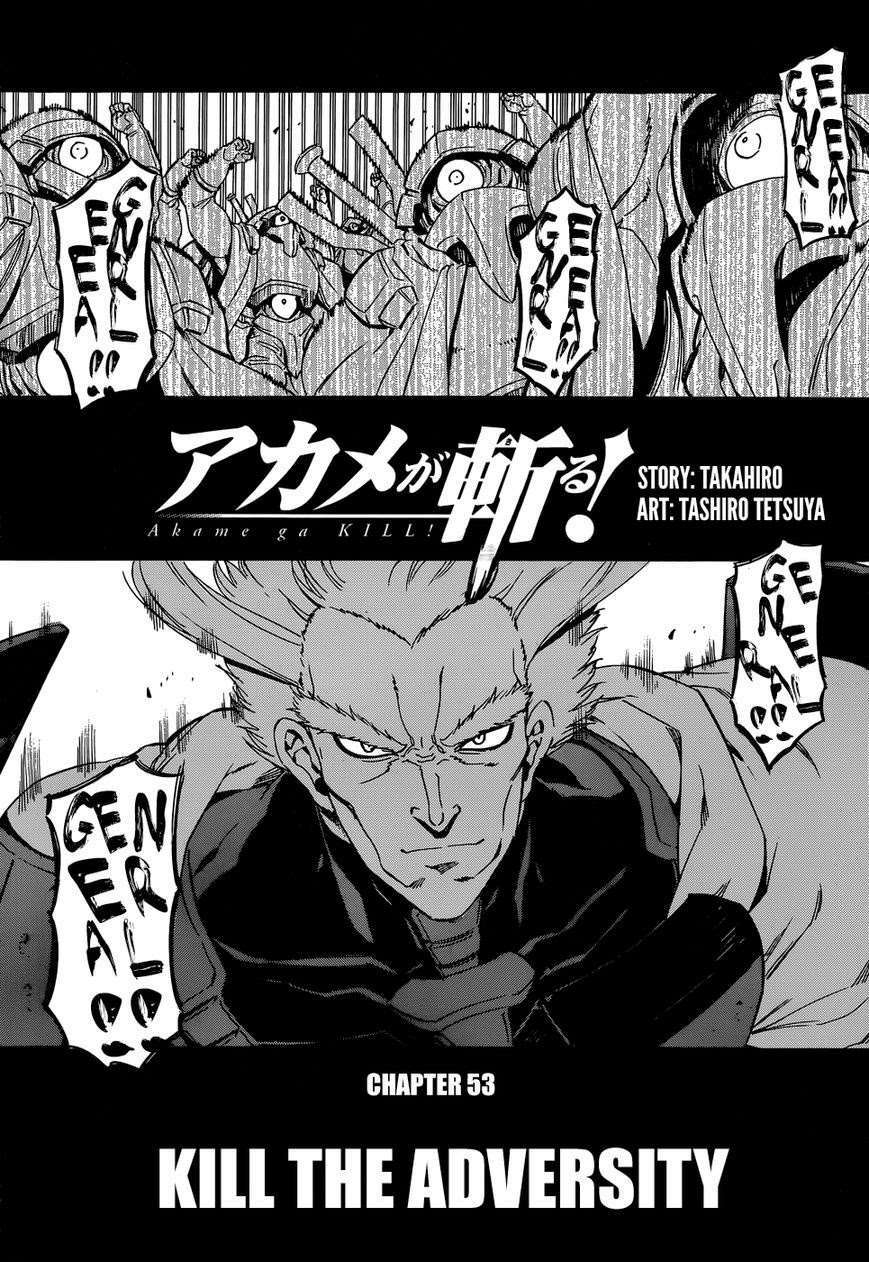 Akame Ga Kiru Chapter 53 - Next Chapter 53.5