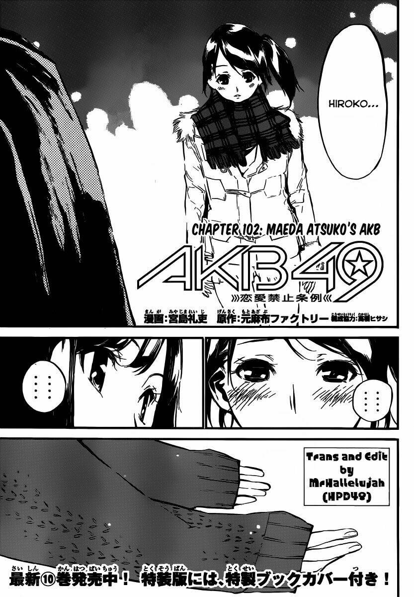 akb49 - renai kinshi jourei chapter 102 - Trang 2