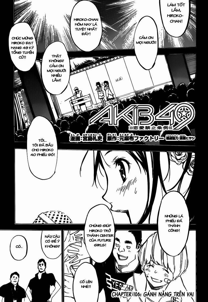 akb49 - renai kinshi jourei chapter 106 - Trang 2