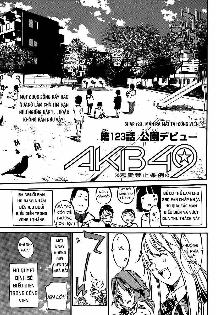 akb49 - renai kinshi jourei chapter 123 - Trang 2