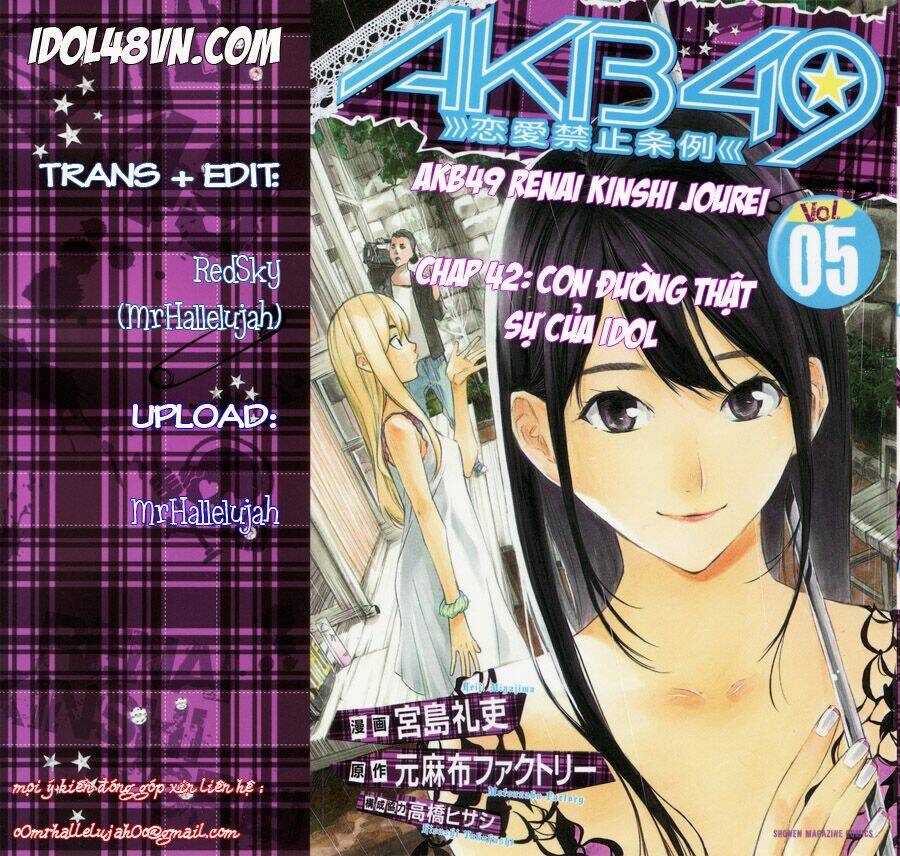 akb49 - renai kinshi jourei chapter 42 - Next chapter 43