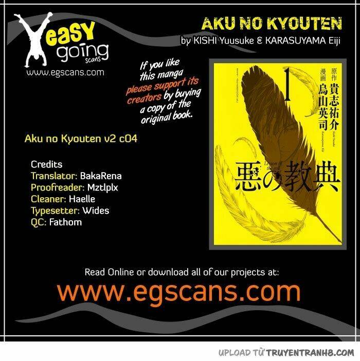 Aku No Kyouten Chapter 4 - Trang 2