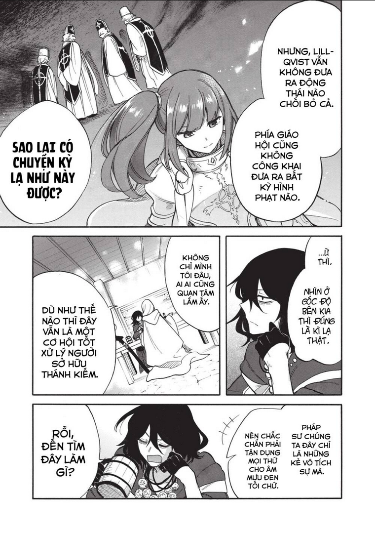 akuyuu no ore ga ponkotsu kishi wo mite rare naindaga, dou sewa wo yaki yaii?～ madome gaiden～ chapter 6: dù gì chỉ huy thánh hiệp sĩ cũng chỉ là một thiếu nữ nên cảm thấy bẽ mặt là điều khó tránh thôi. ② - Trang 2