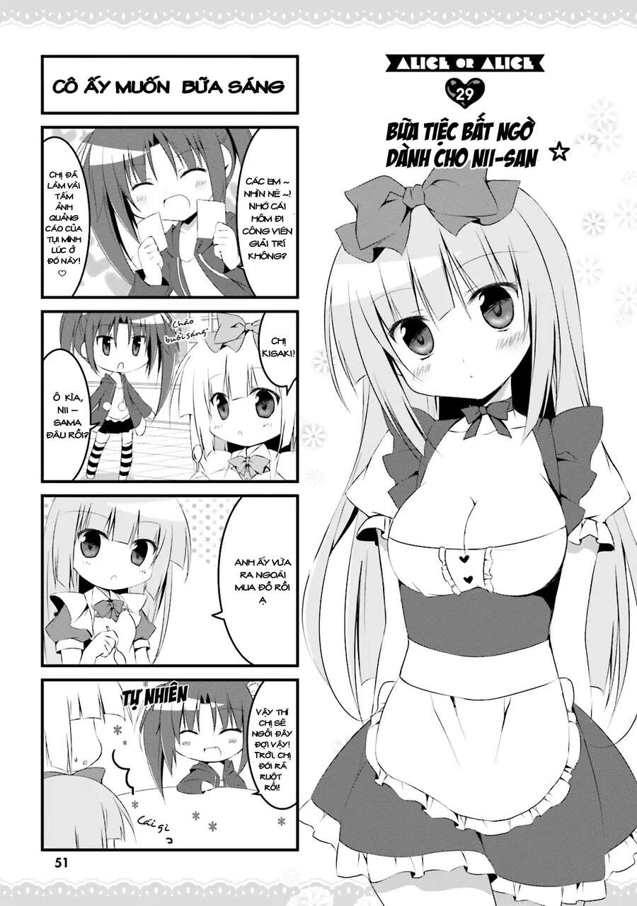 Alice Or Alice: Siscon Niisan To Futago No Imouto Chapter 29 - Next Chapter 30