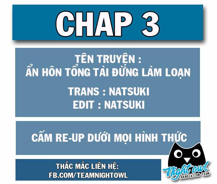 Ẩn Hôn Tổng Tài Đừng Làm Loạn Chapter 3 - Trang 2