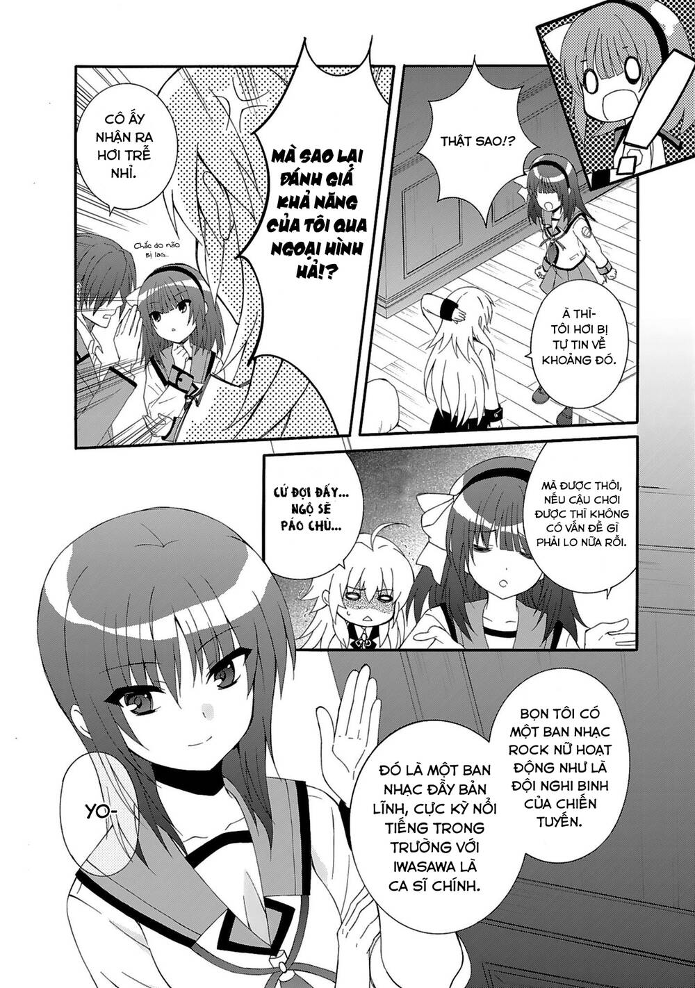 angel beats! heaven's door chapter 74 - Next chapter 75