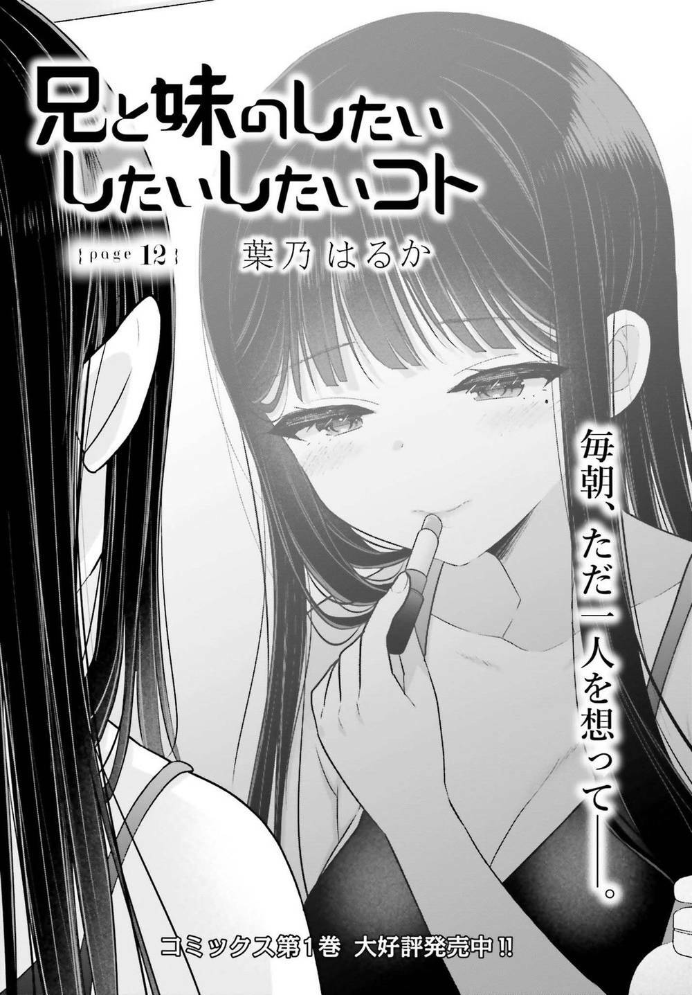 ani to imouto no shitai shitai shitai koto chapter 12 - Trang 2