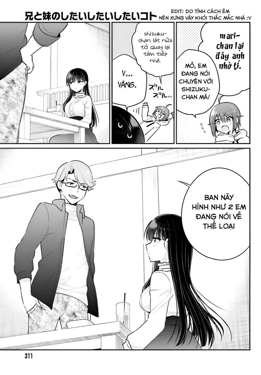 ani to imouto no shitai shitai shitai koto chapter 5 - Trang 2