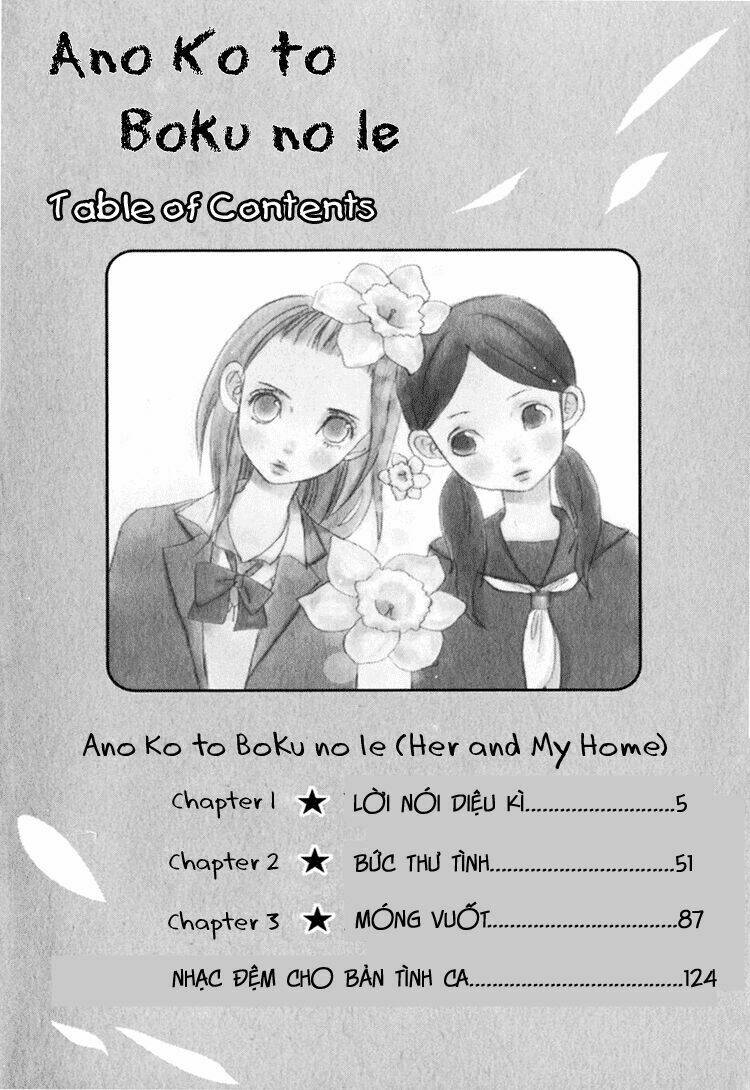 Ano Ko To Boku No Ie Chapter 1 - Trang 2