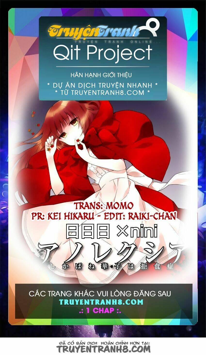 Anorexia - Shikabane Hanako Wa Kyoshokushou Chapter 6 - Trang 2