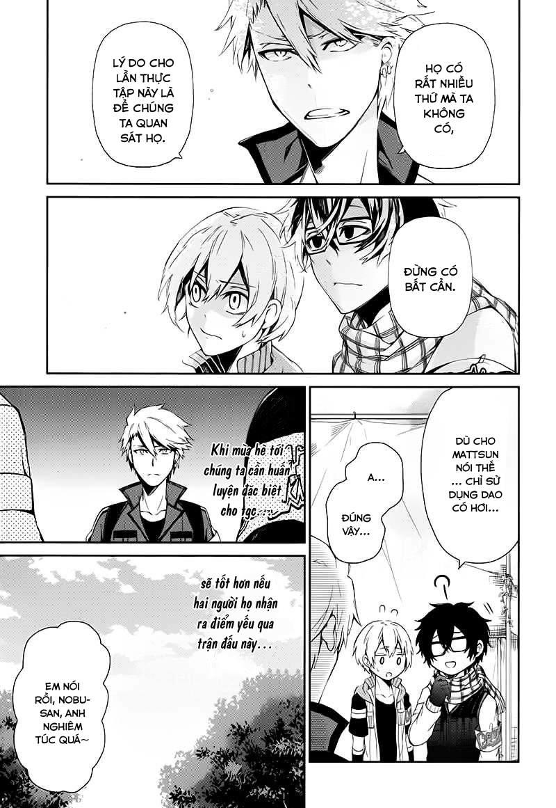 Aoharu X Kikanjuu Chapter 21 - Next Chapter 22