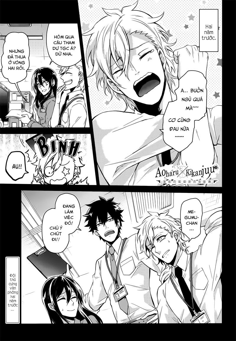 Aoharu X Kikanjuu Chapter 57 - Next Chapter 58