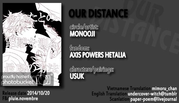 aph doujinshi - our distance chương 1 - Trang 2