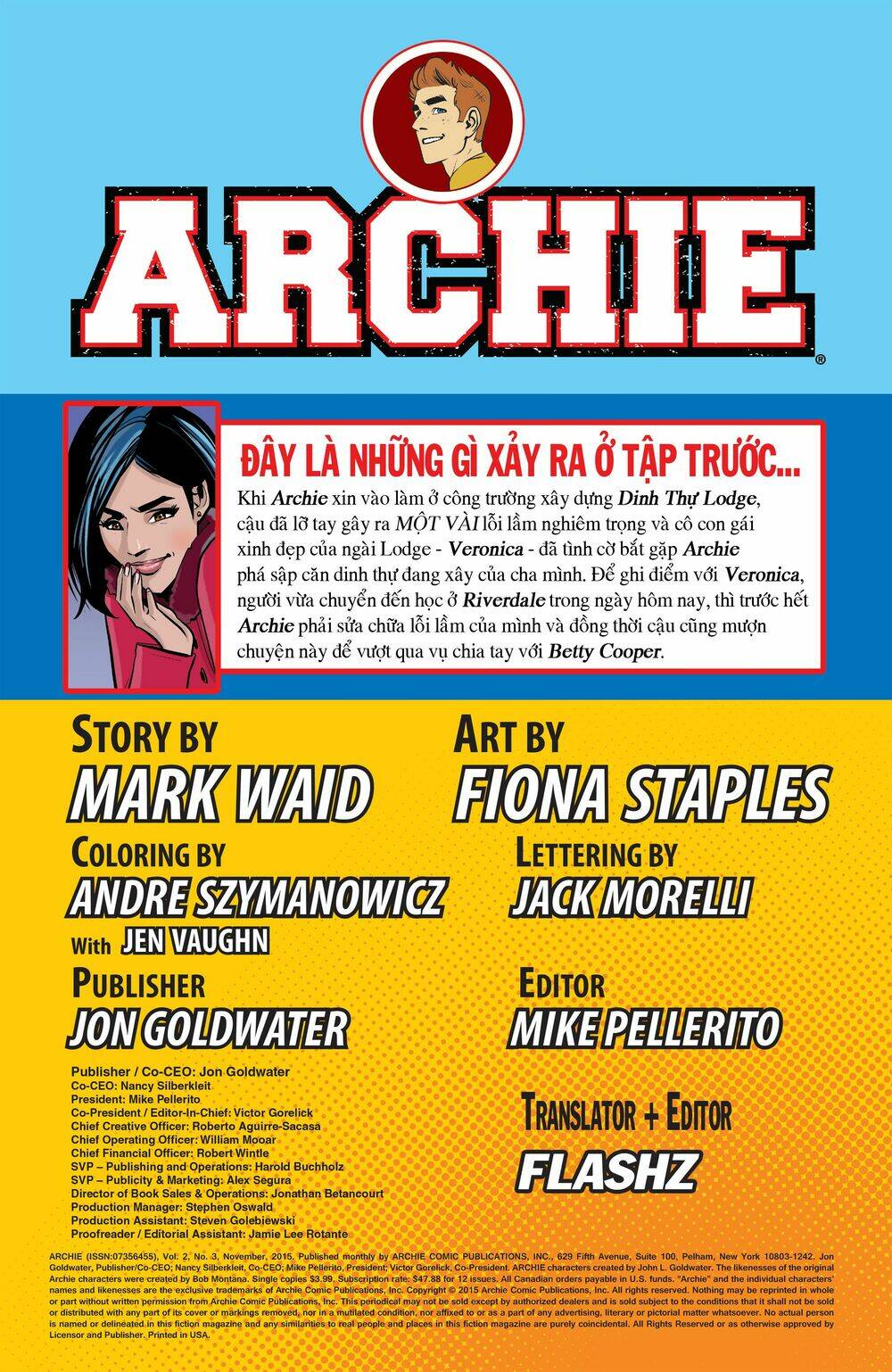 archie (2015) chương 3 - Trang 2