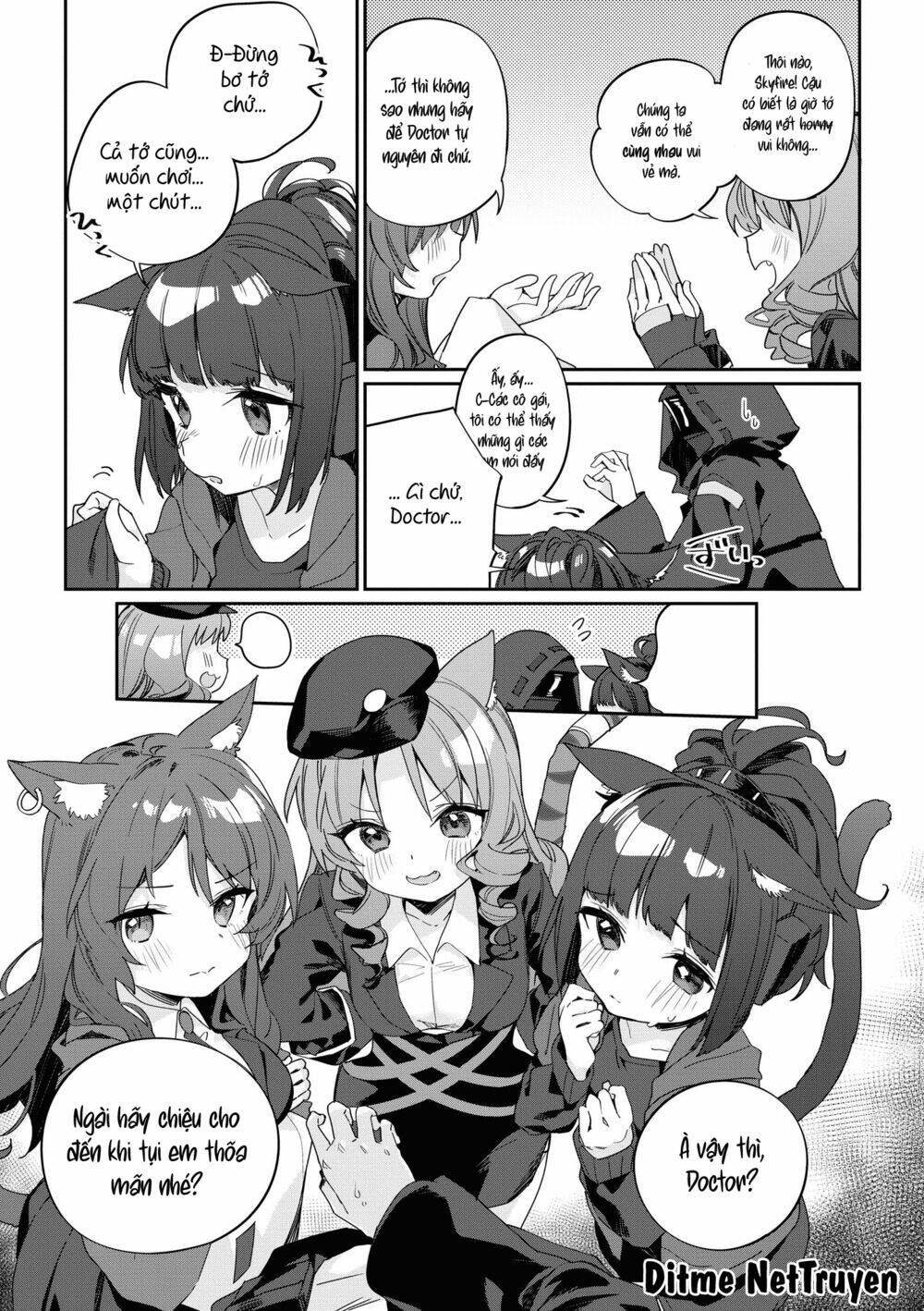 arknights comic anthology chapter 3: - danger: catnip! - Trang 2