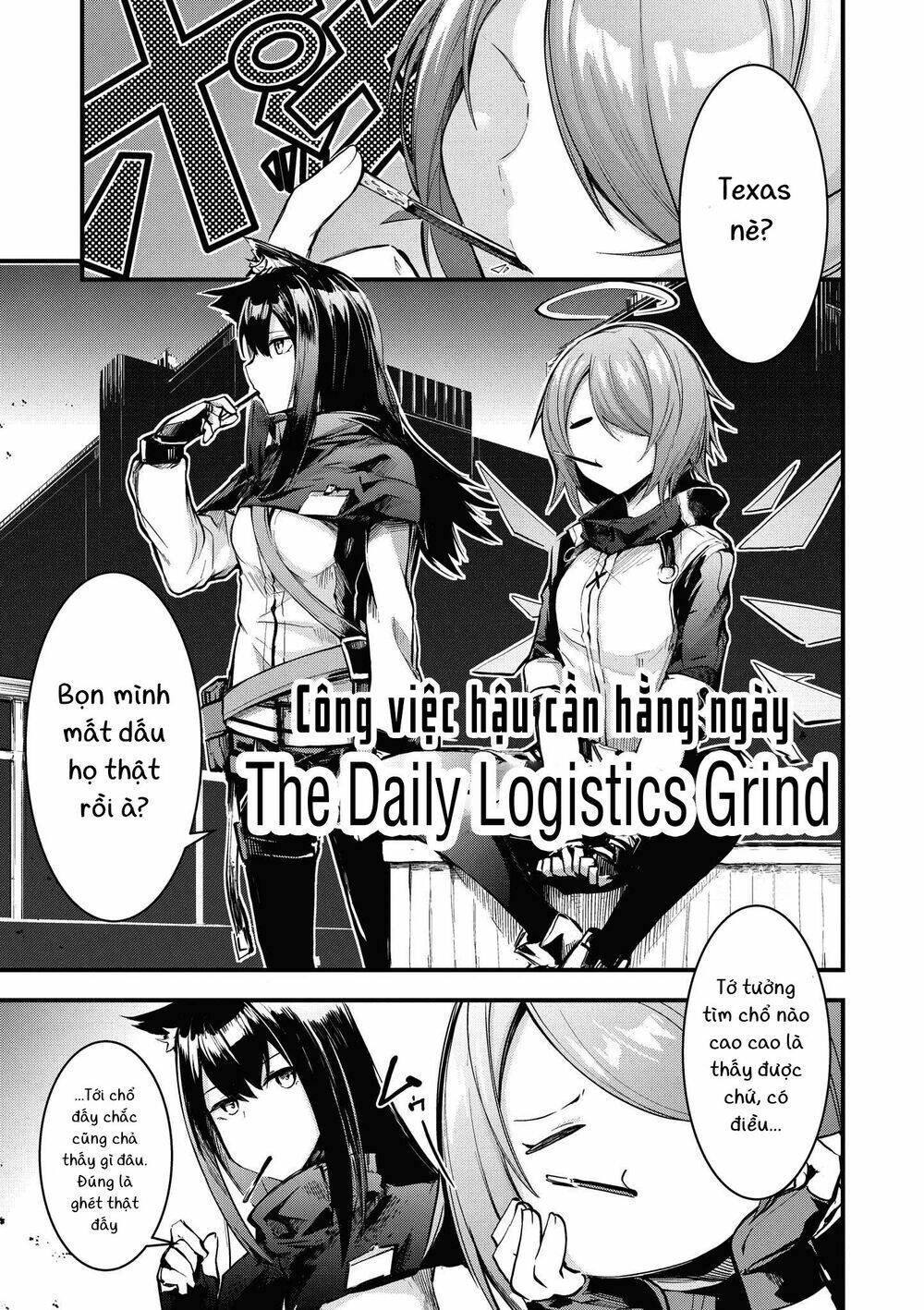 arknights comic anthology chapter 5: - the daily logistics grind - Next chapter 6