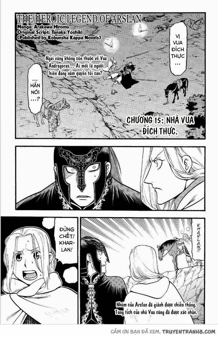 Arslan Chiến Ký Chapter 15 - Next Chapter 16