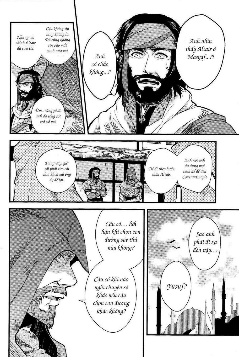 Assassin's Creed: Revelations Doujinshi - Memoria Chapter 1 - Trang 2