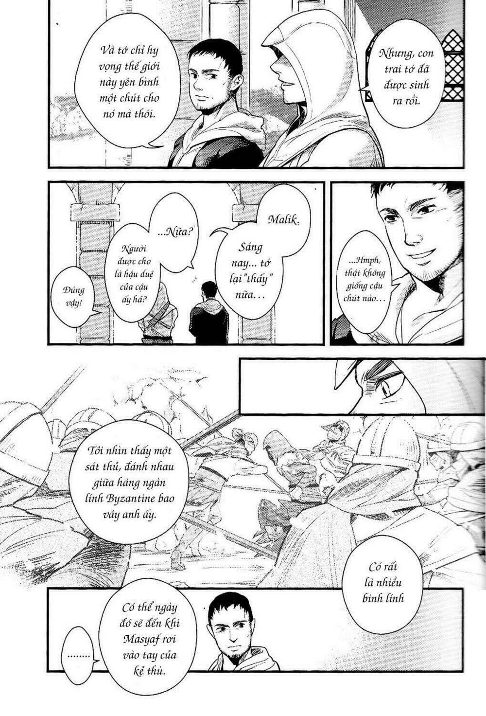 Assassin's Creed: Revelations Doujinshi - Memoria Chapter 1 - Trang 2