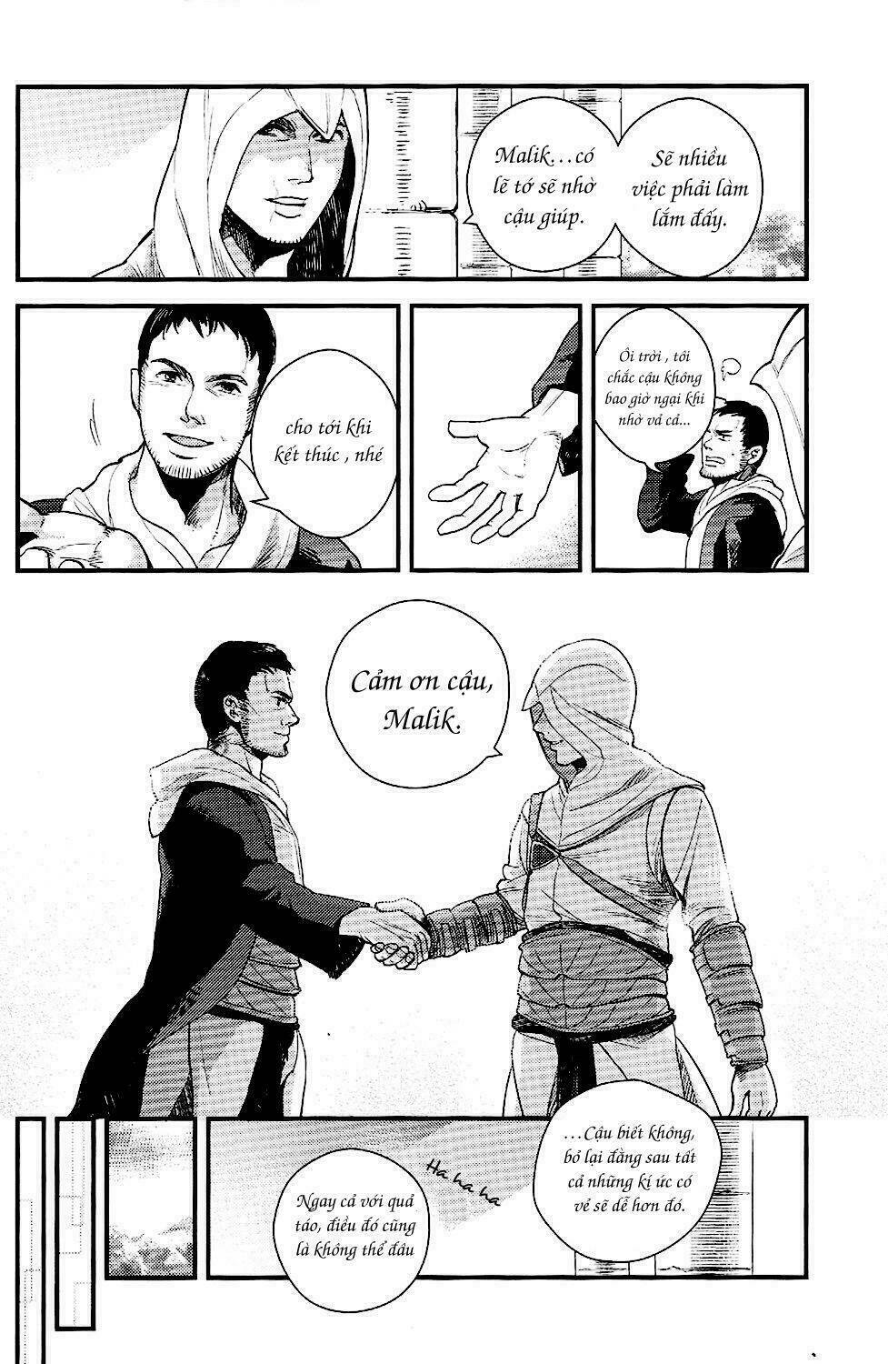 Assassin's Creed: Revelations Doujinshi - Memoria Chapter 1 - Trang 2