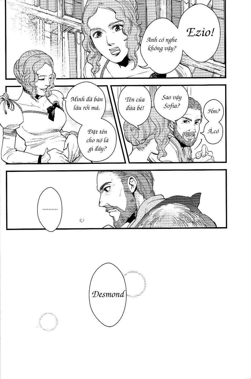 Assassin's Creed: Revelations Doujinshi - Memoria Chapter 1 - Trang 2