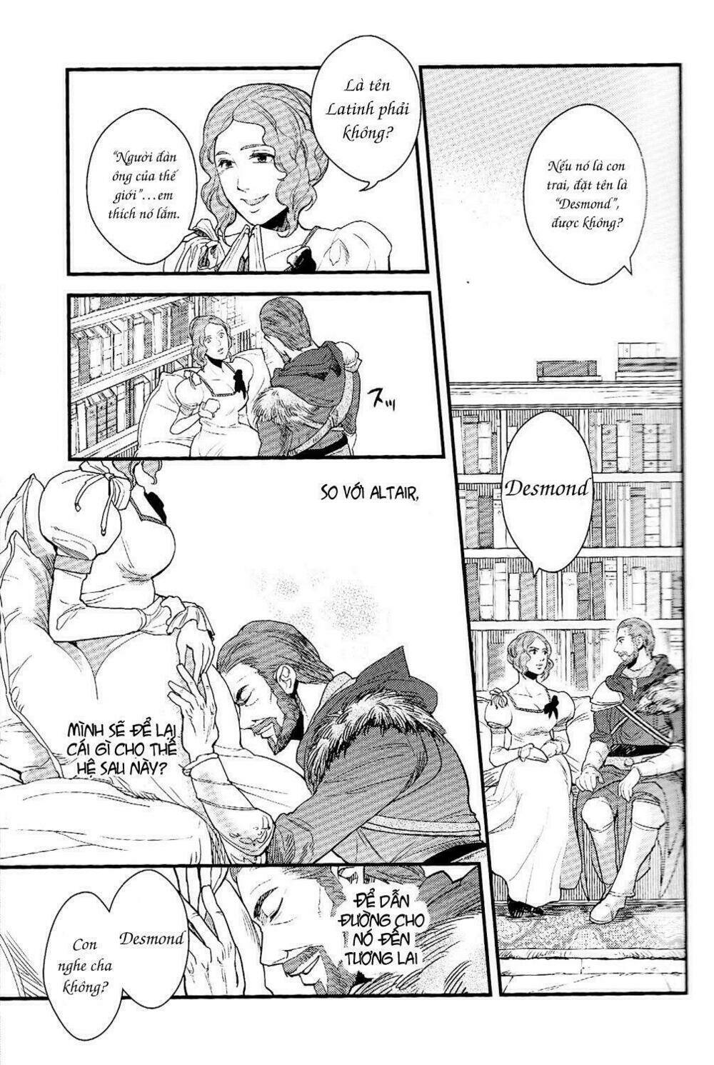 Assassin's Creed: Revelations Doujinshi - Memoria Chapter 1 - Trang 2