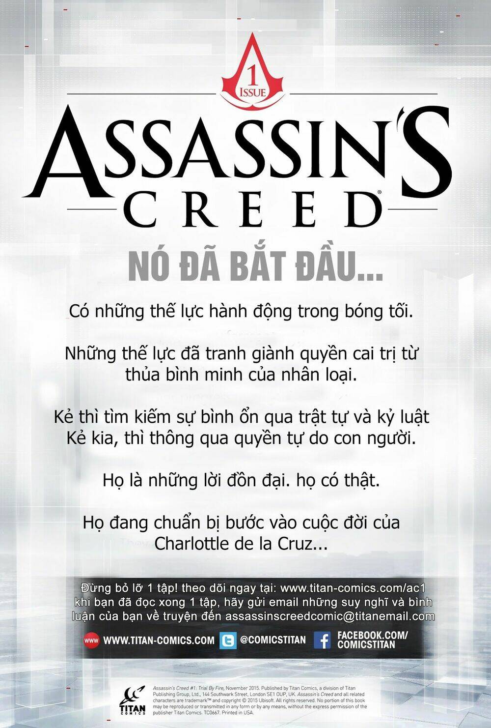 assassin's creed chương 1 - Next chương 2