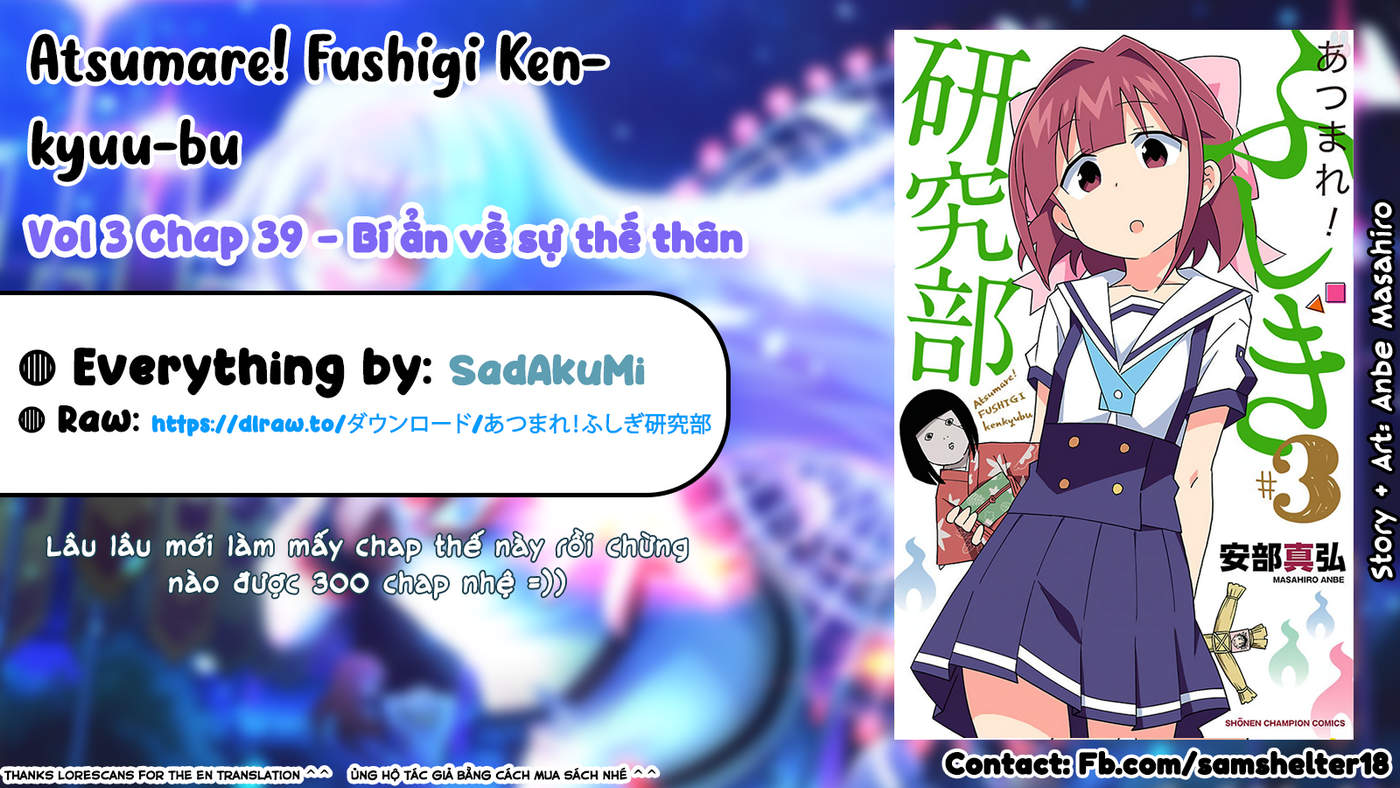 Atsumare! Fushigi Kenkyuu-bu Chapter 39 - Trang 2