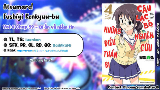 Atsumare! Fushigi Kenkyuu-bu Chapter 59 - Trang 2