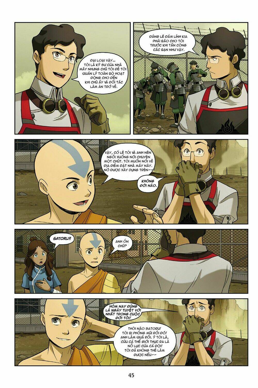 avatar: the last airbender - the rift chương 1.2 - Trang 2