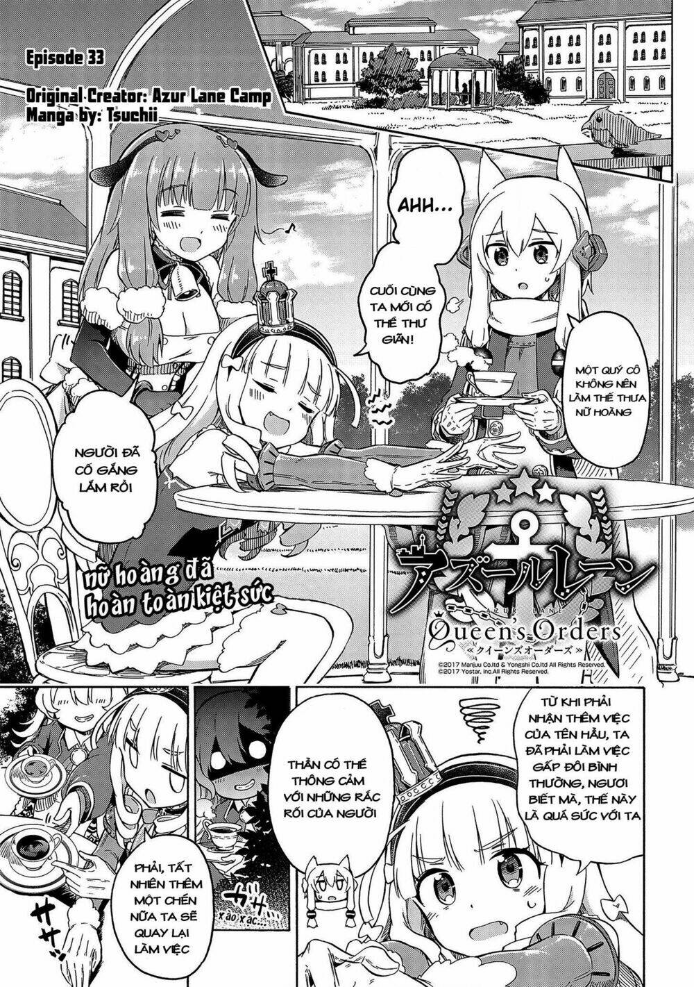 azur lane: queen order Chapter 33 - Trang 2