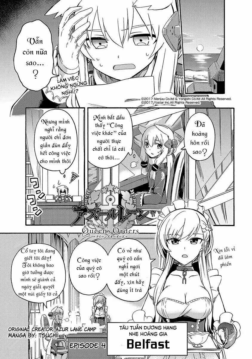 azur lane: queen order chapter 4 - Next chapter 5