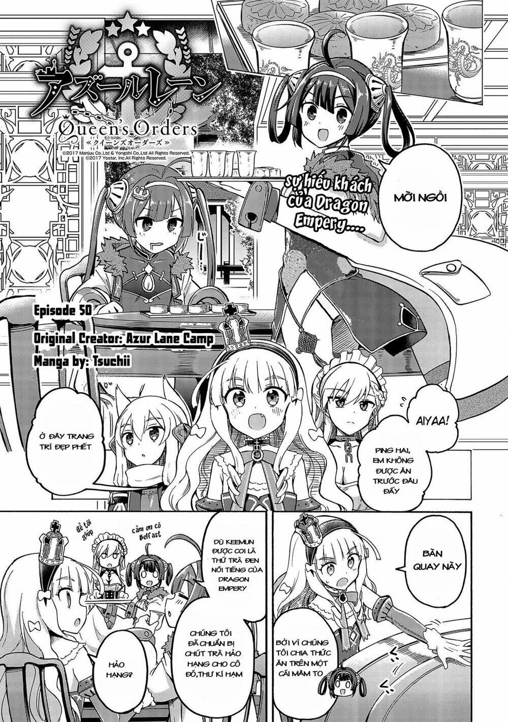 azur lane: queen order chapter 50 - Trang 2