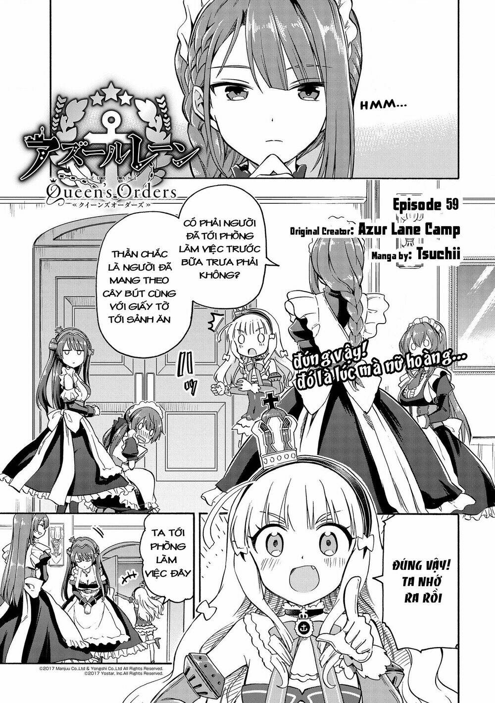 azur lane: queen order chapter 59 - Next chapter 60