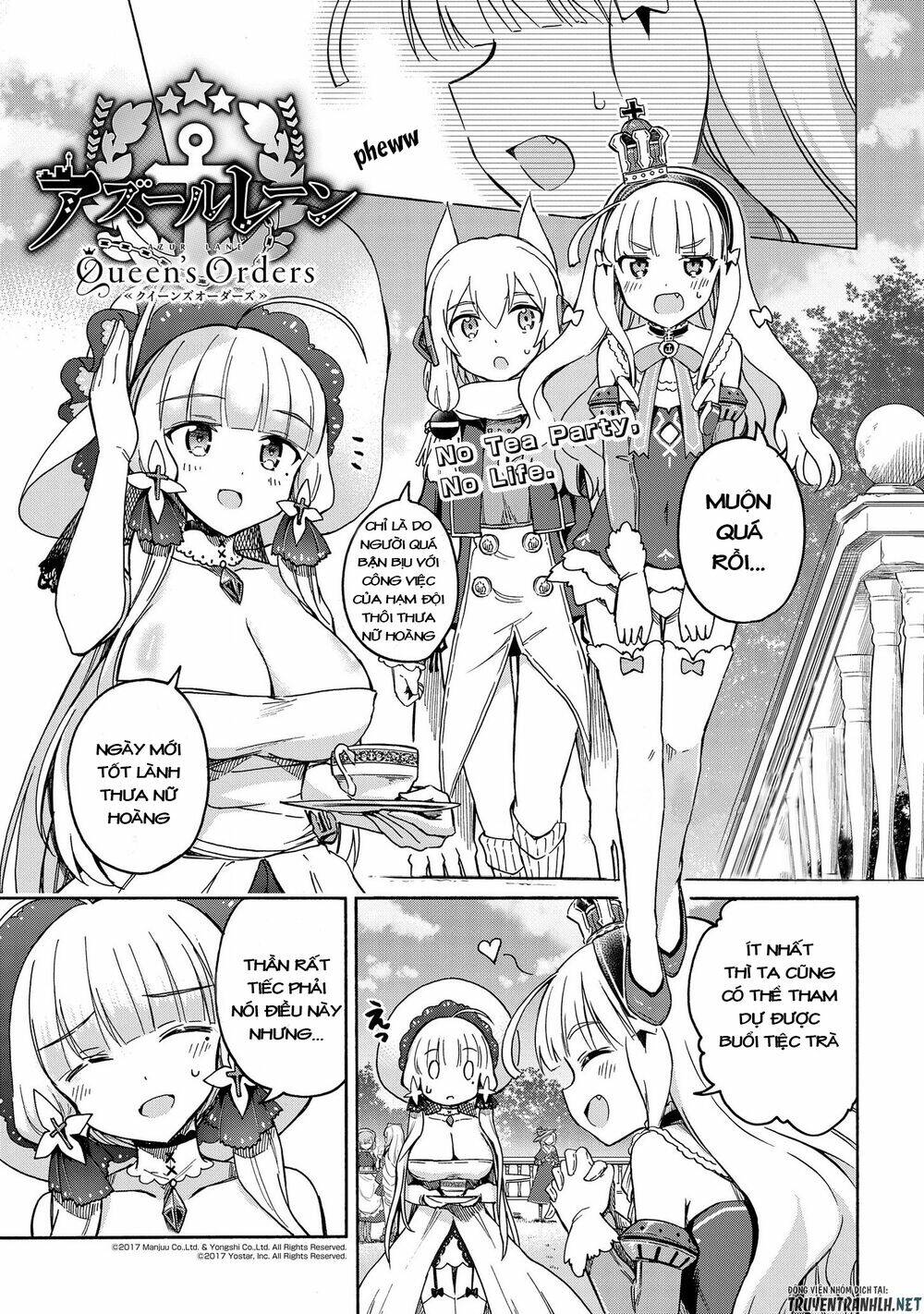 azur lane: queen order chapter 65 - Trang 2