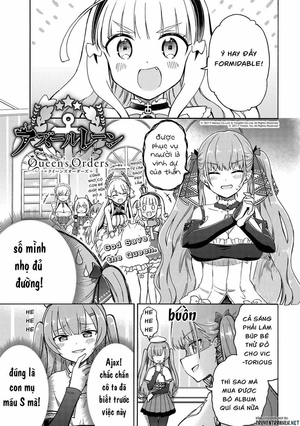 azur lane: queen order chapter 67 - Next chapter 68