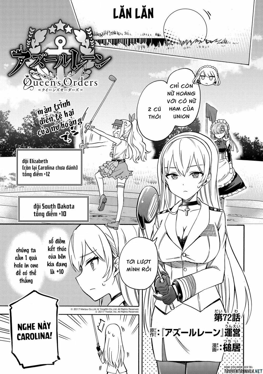 azur lane: queen order chapter 72 - Trang 2