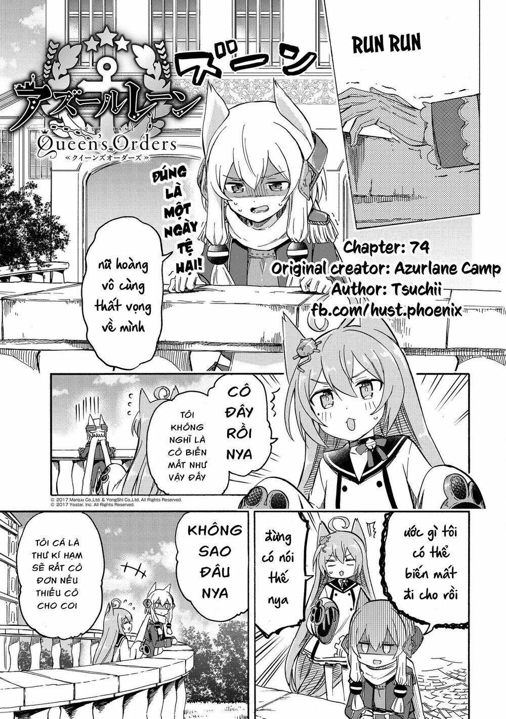 azur lane: queen order chapter 74 - Trang 2