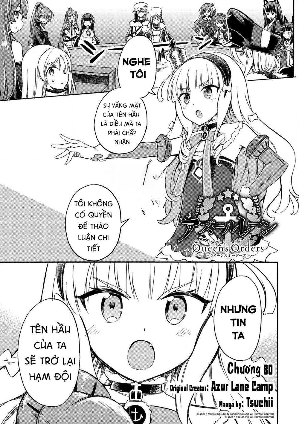 azur lane: queen order chapter 80 - Trang 2