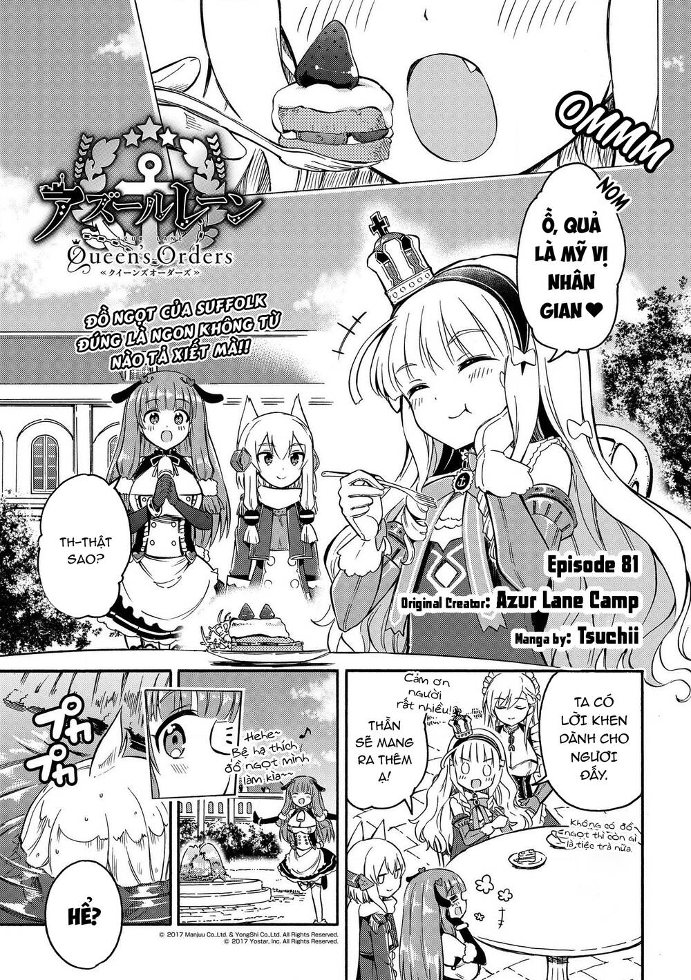 azur lane: queen order chapter 81 - Trang 2