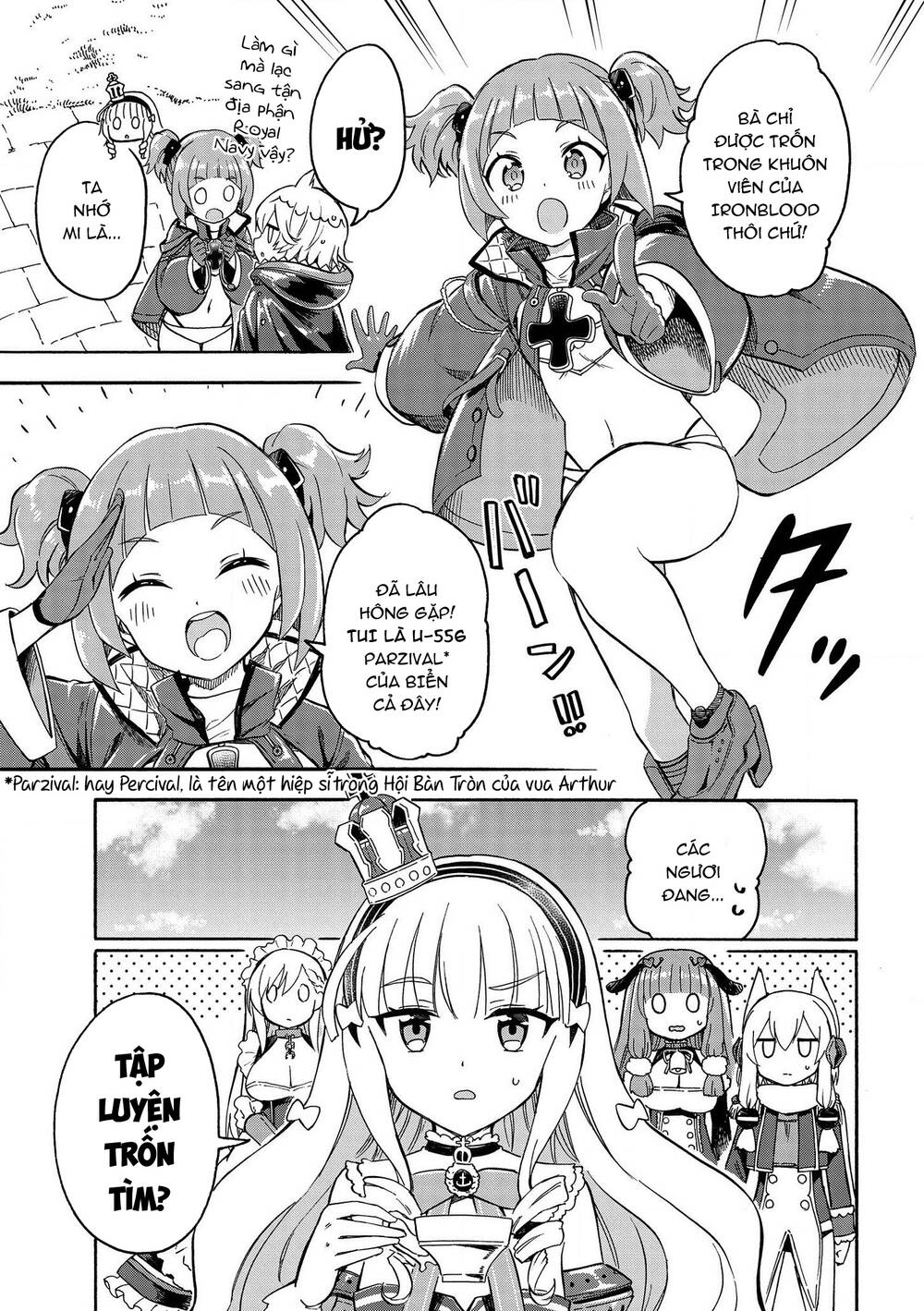 azur lane: queen order chapter 81 - Trang 2