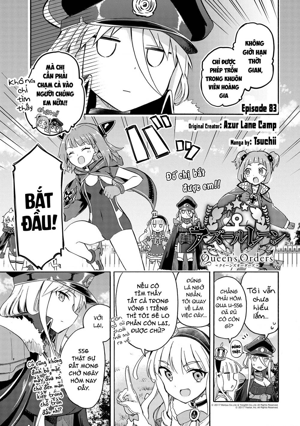 azur lane: queen order chapter 83 - Next chapter 84