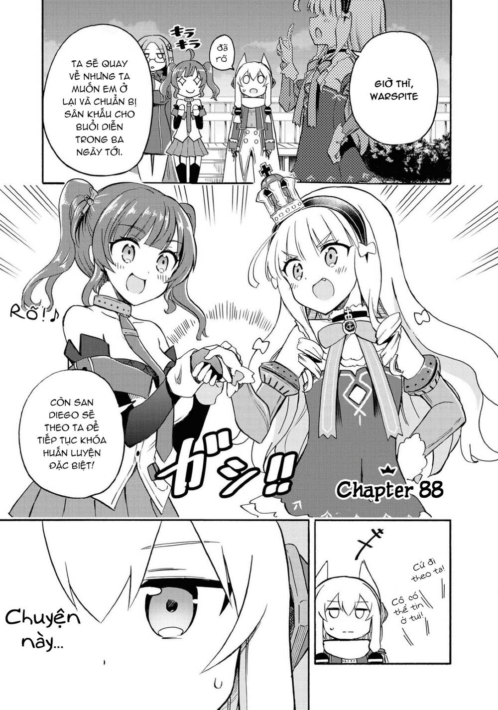 azur lane: queen order chapter 88 - Trang 2